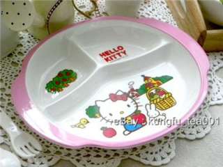 HelloKitty Child Baby Toddler Divided Dish / Plate 02  