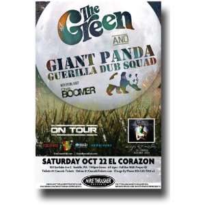   Flyer   Giant Panda Guerilla Dub Squad   Sea Oct 11