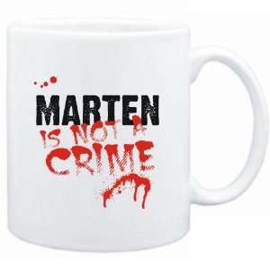 Mug White  Being a  Marten is not a crime  Animals  