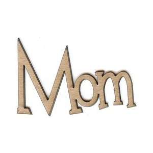  Unique Pages   Family Collection   Chipboard Words   Mom 
