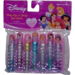   Disney Princess Play Body Gel Sticks   Pack of 6 Sticks Toys & Games