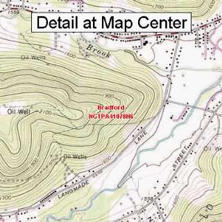   Map   Bradford, Pennsylvania (Folded/Waterproof)