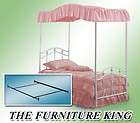 twin canopy bed frame  