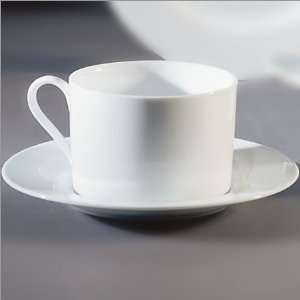   Ware White Can Cup & Saucer by Ten Strawberry Street