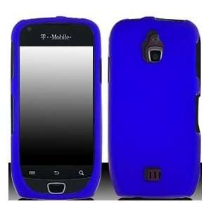  Blue Rubberized Hard Case for Samsung Exhibit 4G 