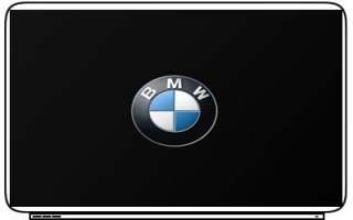 Emblem BMW Logo Laptop Netbook Skin Decal Cover Sticker  