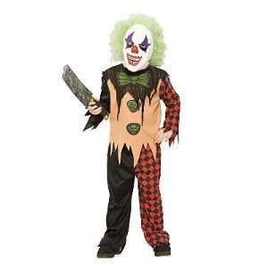   Clown Dress Up Halloween Costume Size Child Medium 5 7 Toys & Games