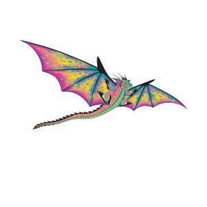  X Kites 3D Nylon Dragon Kite Toys & Games