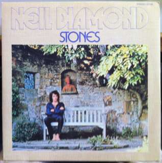 NEIL DIAMOND stones LP VG+ Promo UNI 93106 Vinyl 1971  