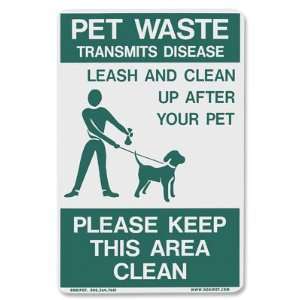  Dog Waste System Sign Patio, Lawn & Garden