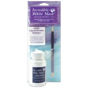   White Mask 4 1/2 Ounce Liquid Frisket Kit Arts, Crafts & Sewing