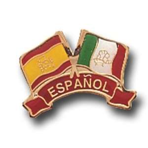  Espanol Flags Pin Set of 10