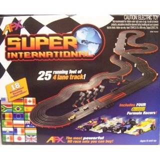  AFX Giant Raceway Race Set w/Tri power Pack Toys & Games