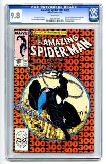 Amazing Spider Man #300 CGC 9.8 white Origin & 1st Full Venom Todd 