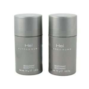  Hei for Men by Alfred Sung 75g 2.6oz Deodorant   TWO 