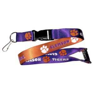    Clemson Tigers Reversable Lanyard Aminco