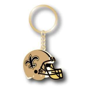    New Orleans Saints Metal Helmet Key Ring Aminco