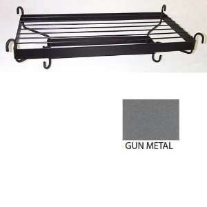  36 French Pot Rack with Grid   Gun Metal (Gun Metal) (12H 