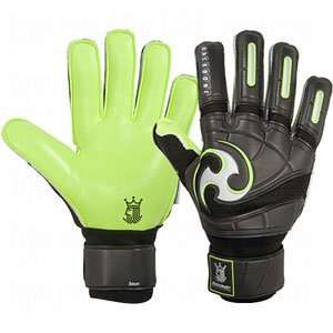  Brine Triumph 3X 2012 Goalie Gloves Black/Lime/Silver/11 
