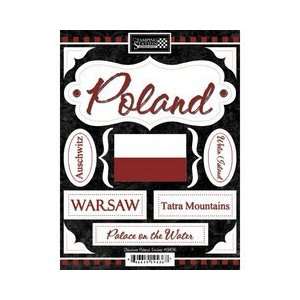  Scrapbook Customs   World Collection   Poland   Cardstock 