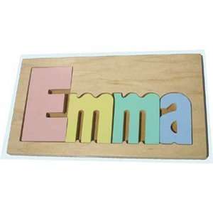 Hollow Woodworks Name Puzzle   8 Letters Baby