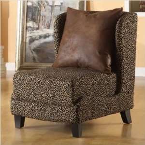   Leopard Armen Living Hampton Club Chair and Pillow Furniture & Decor