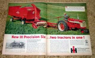 1959 Farmall 460 Tractor Original Color Ad  