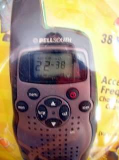 BellSouth 2 way FRS/GMRS Communicator Walkie talkie NEW  