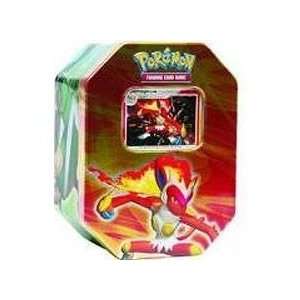   Pokemon Fall Collectors Tin Red/Orange   Infernape   OUT OF PRINT
