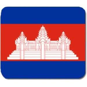  Cambodia Cambodian Flag Mousepad Mouse Pad Mat Office 