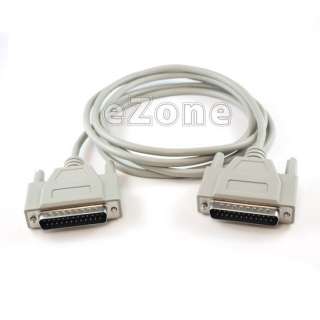 6Ft RS232 DB25 M to DB25 M Serial Data Modem Cable  
