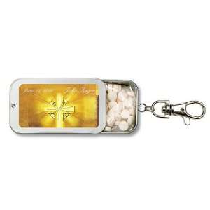  Baby Keepsake Illuminated Cross Design Personalized Key 