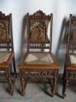 French Breton Chairs Nice Carved Backs  
