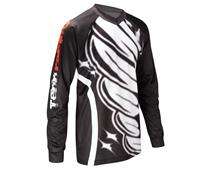 MX/DH/Off Road Air Jersey V neck Black Sml