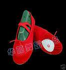NEW Red GIRLS BALLET DANCE SHOES Slippers  US Size 11