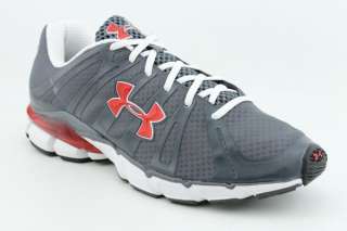 The Under Armour UA Fusion shoes feature a synthetic upper with a 