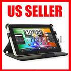   Folio Kick Stand Case Cover Pouch for HTC EVO View 4G Flyer Tablet