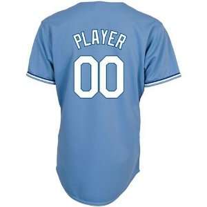  Kansas City Royals Replica Columbia Blue Alternate Custom 