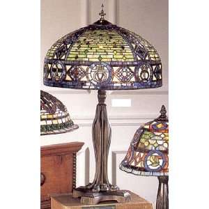  Geometric Stained Glass Lamp