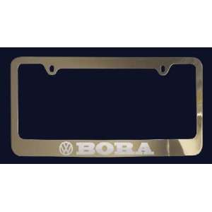 Volkswagen Bora License Plate Frame (Zinc Metal)