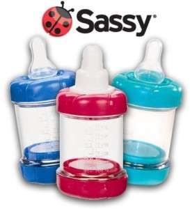 Sassy Baby Infant Toddler Cereal Bottle and Food Nurser 037977300673 