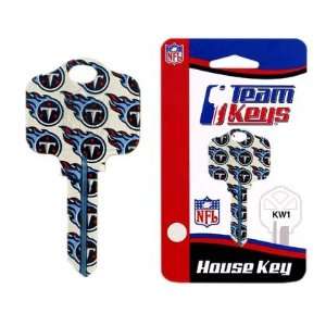  NFL Tennessee Titans 2 Key Set   Kwikset Sports 