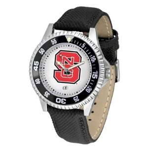  NC State Wolfpack NCSU NCAA Mens Leather Wrist Watch 