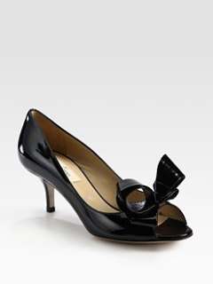 valentino couture bow patent pumps $ 675 00 1