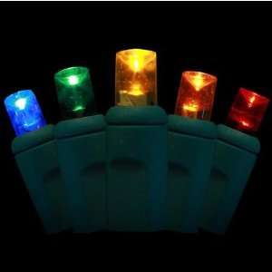  Commercial Grade LED 5MM Light String of 25   Multi Color 