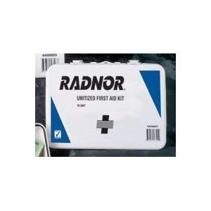  Radnor 10 Person Unitized First Aid Kit In Plastic Case 