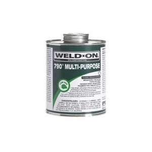  Weldon 10260 1/4 Pint 790 Multipurpose Pipe Cement, Clear 