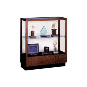Trophy Cabinet in Oak   White Laminate (36Wx40H)