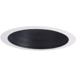  6 Air Tight Aluminum Baffle Cone with White Flange