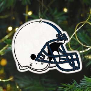 Penn State Nittany Lions Art Glass Helmet Ornament  Sports 